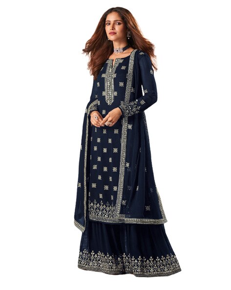 Buy online Embroidered Anarkali Ethnic Dress from ethnic wear for Women by Fashion  Basket for 1449 at 66 off  2023 Limeroadcom