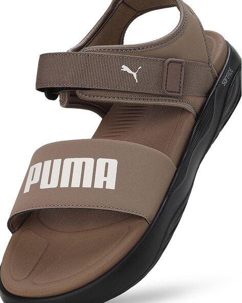 Puma sandals cheap men brown