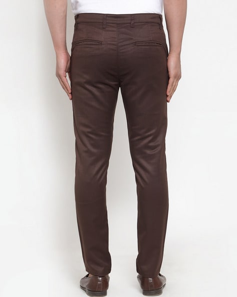 Buy Brown Trousers  Pants for Men by JAINISH Online  Ajiocom