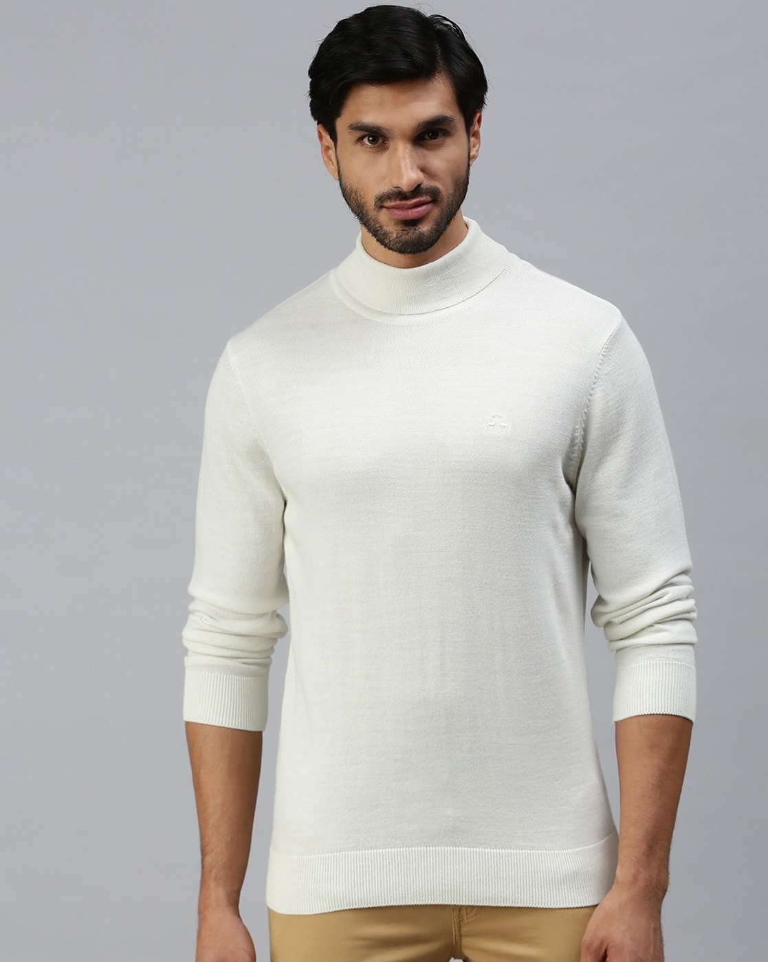 Buy online Turtle Neck Solid Pullover from Cardigans & Pullovers for Women  by 98 Degree North for ₹719 at 66% off