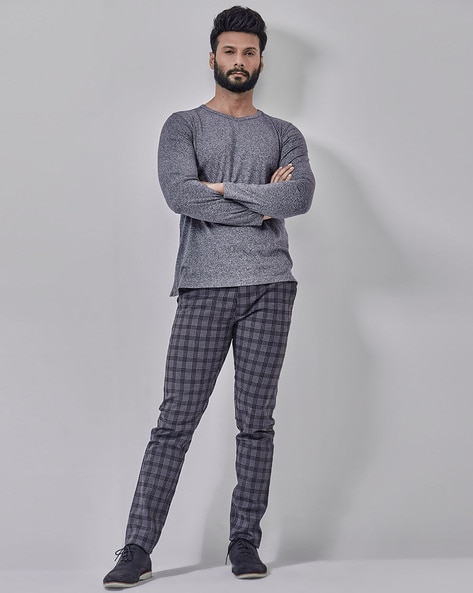 OEM Double Stripe Check Print Casual Pants Summer Men's Casual Pants -  China Men's Trousers and Autumn and Winter Pants price | Made-in-China.com