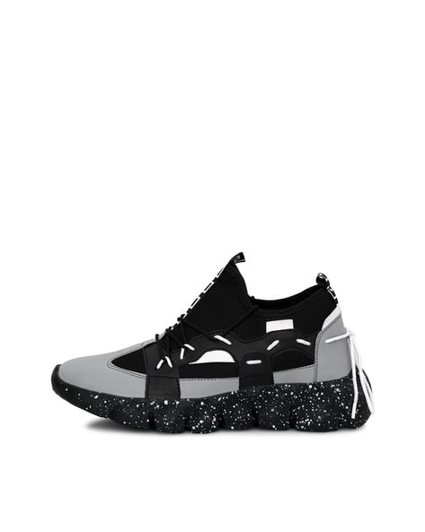 WOYAK Round-Toe Lace-Up Shoes