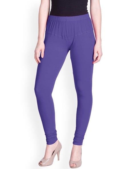 Buy Lux Lyra Women's Slim Fit Cotton Leggings (LYRA_AL_FS_1PC_Purple, Dark  Violet_Free Size) Online In India At Discounted Prices