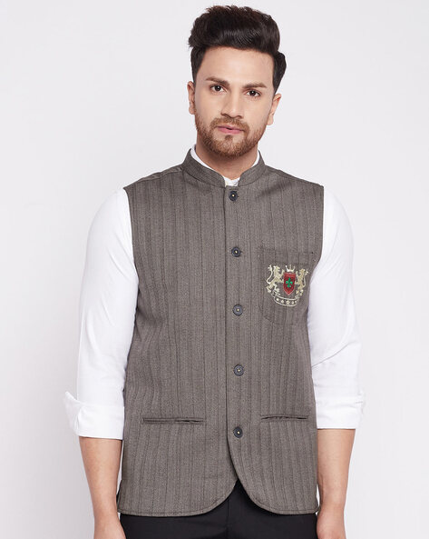 Buy Grey Blazers Waistcoats for Men by Even Online Ajio