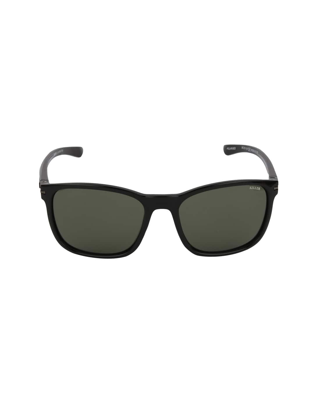 Men Square Shape-Polarise Wayfarer Sunglasses-KL3047BSV BLK