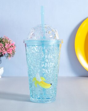 Market99 380Ml Plastic Tumbler With Straw And Lid - Bottle, Kitchen &  Dining – MARKET 99