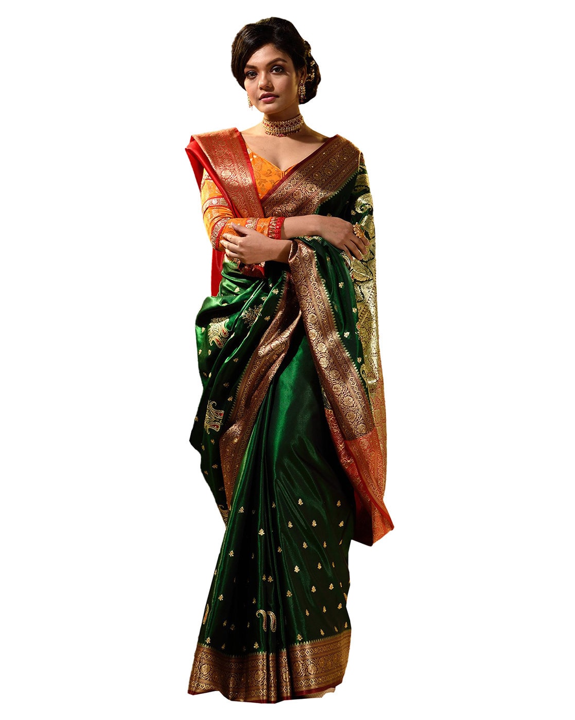 Types of banarasi silk saree -Sacred Weaves - Sacred Weaves