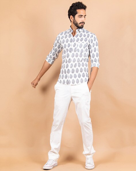 White Shirts For Men on Sale - Buy Mens Dresses Online - AJIO