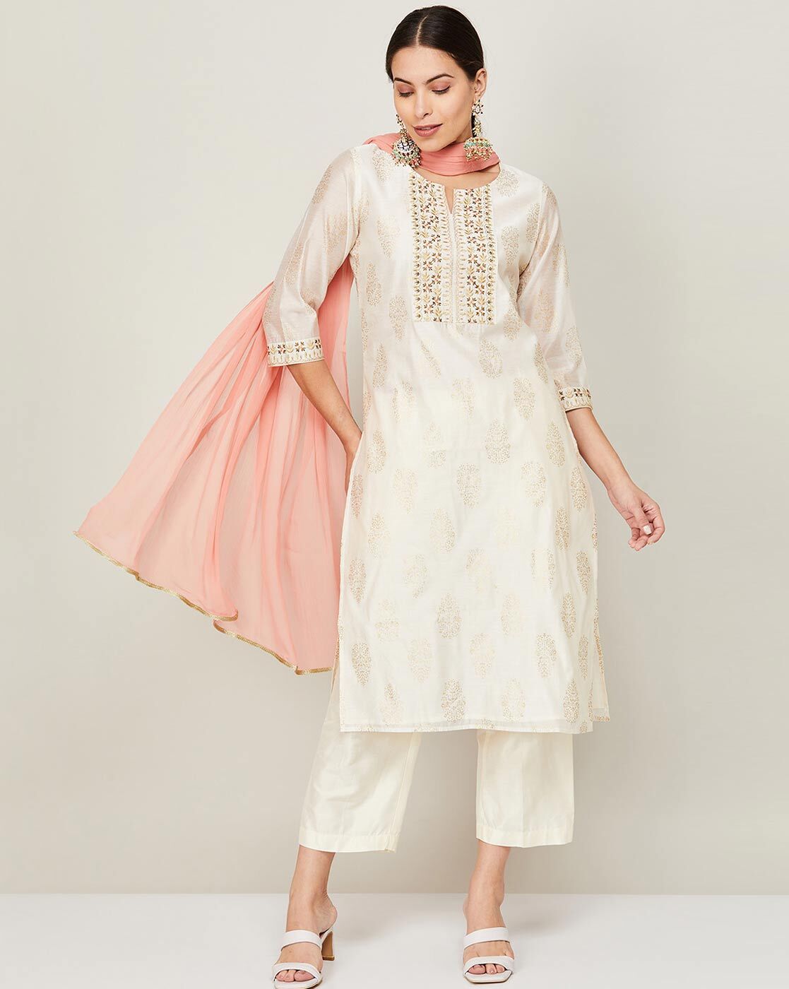 MELANGE Women Printed Salwar Suit Set | Lifestyle Stores | Kanayannur |  Kochi