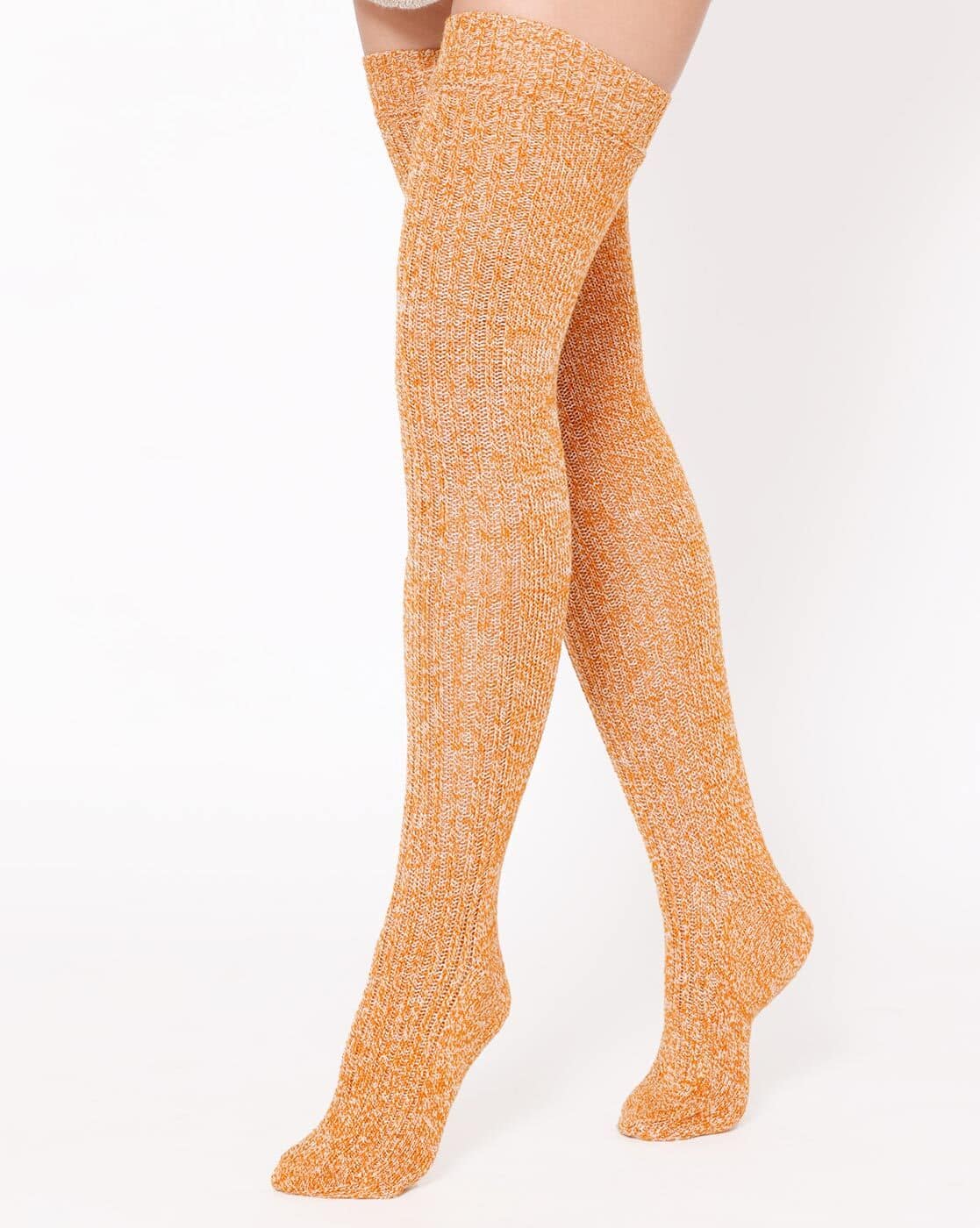 Buy Orange Socks Stockings for Women by Bharatasya Online