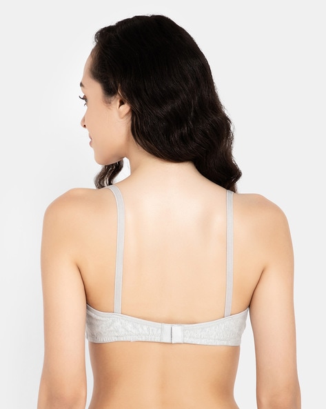 Heathered Non-Padded Bra