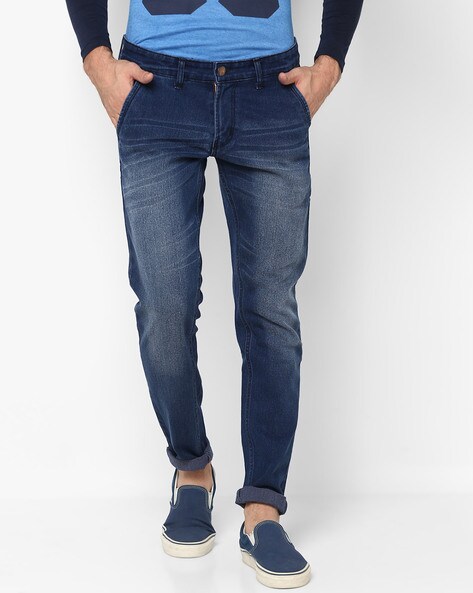 Buy Blue Jeans for Men by URBANO FASHION Online