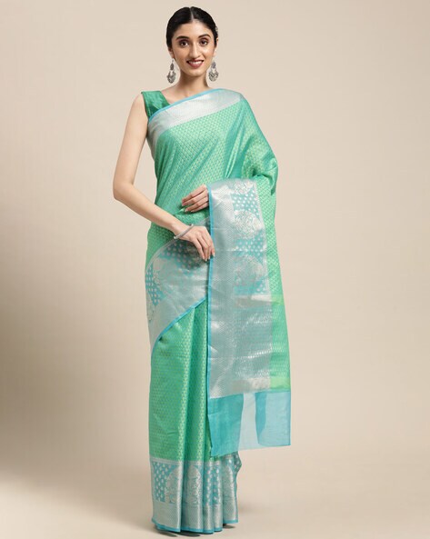 Buy Green Sarees for Women by VAIDEHI FASHION Online | Ajio.com