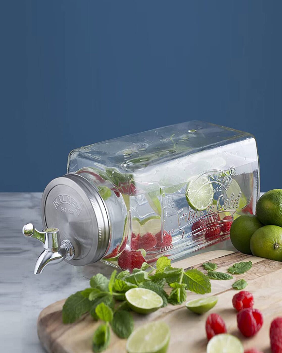 kilner glass fridge drink dispenser