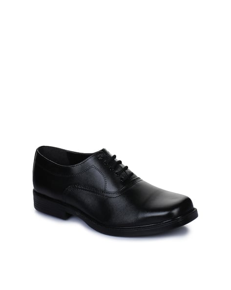 Lace Fastening Heeled Derby Shoes