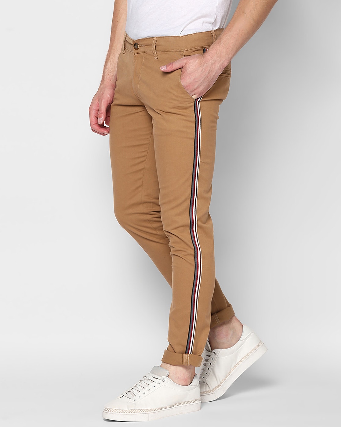 Buy Khaki Trousers  Pants for Men by The Indian Garage Co Online  Ajiocom