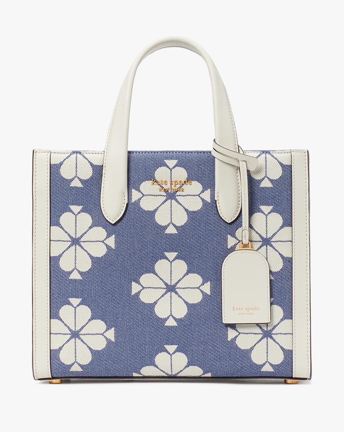 Kate spade purse on sale blue and white