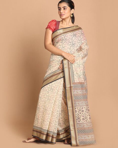 Buy Multicoloured Sarees for Women by Kalamandir Online | Ajio.com