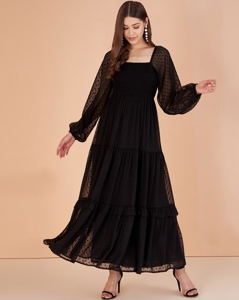 Buy Black Dresses for Women by Femella Online