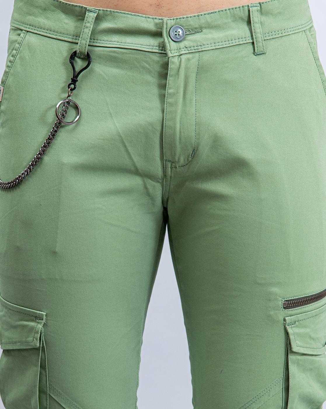 Buy Green Trousers & Pants for Men by Tistabene Online