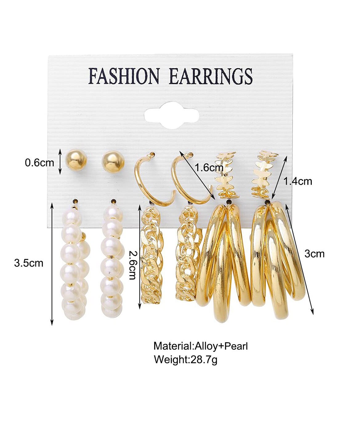 Maven Earrings – Set & Stones