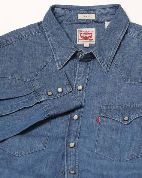 LEVI'S® Sunset Standard Blue Lewis Chambray Shirt