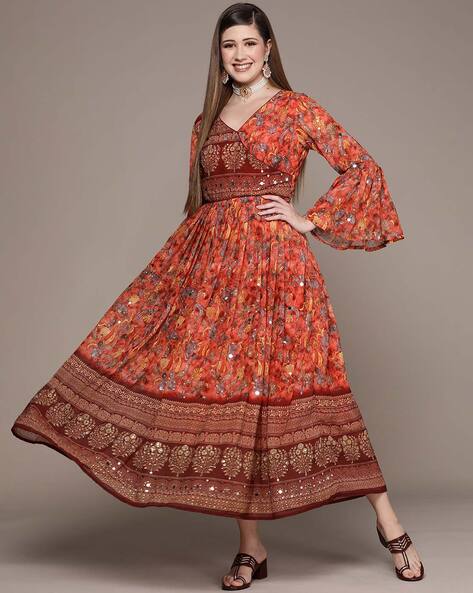 Designer Gown at Rs 500 | महिलाओं की डिजाइनर ड्रेस in Surat | ID:  11767963773