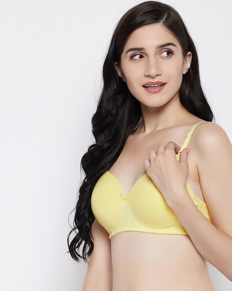 Buy Yellow Bras for Women by Clovia Online