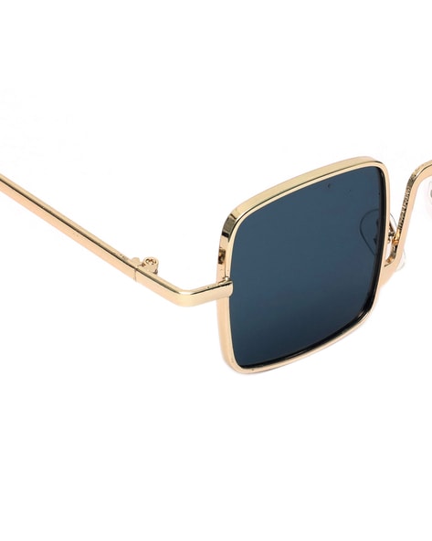 Morrison Gold Oversized Square Sunglasses