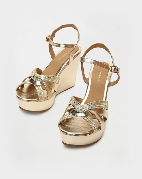 Derby Gold Rhinestone T-Strap Flat Sandals | Gold flat sandals, T strap  flats, Metallic sandals flat