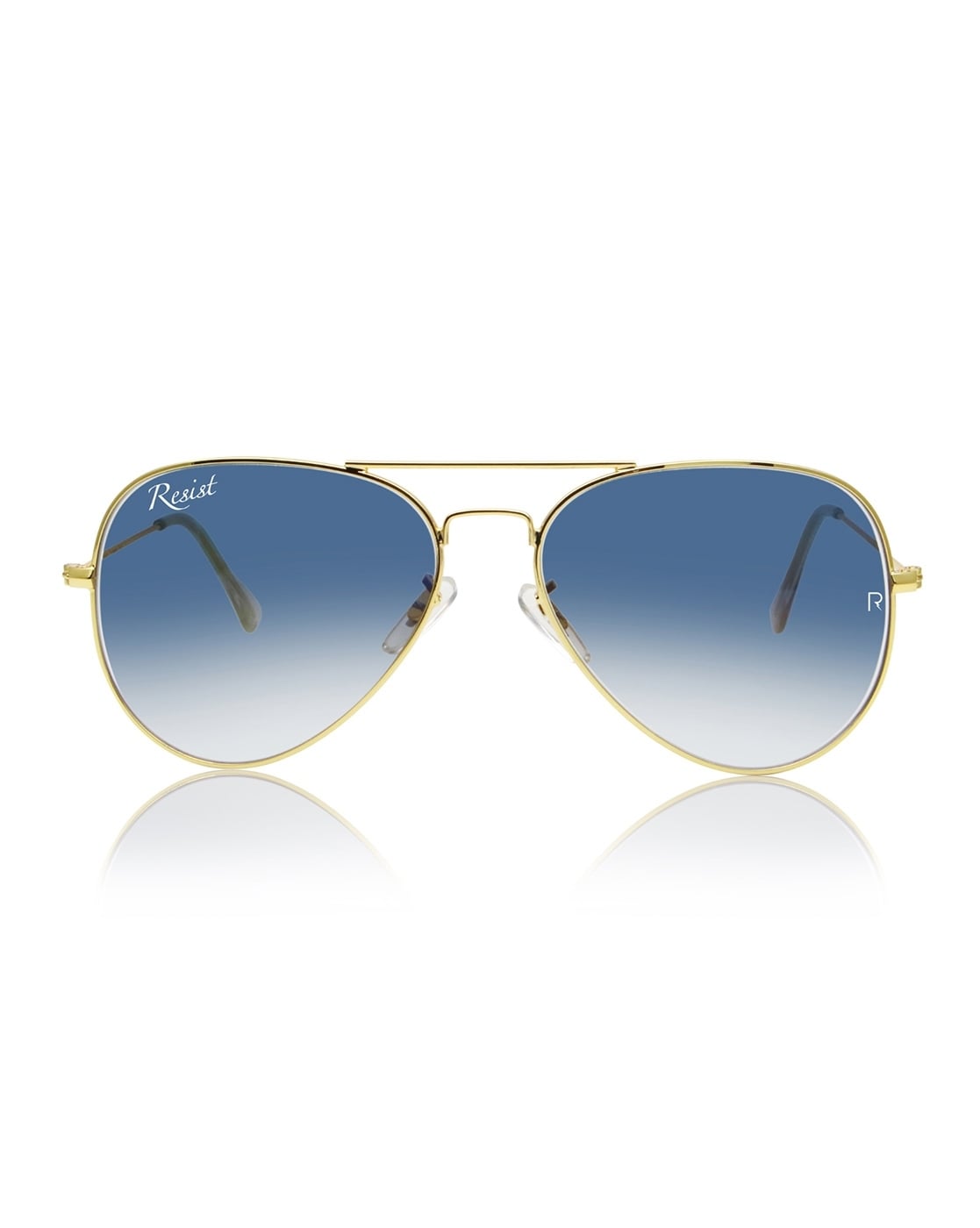 Oakley Blue Rectangular Polarized Sunglasses for Boys