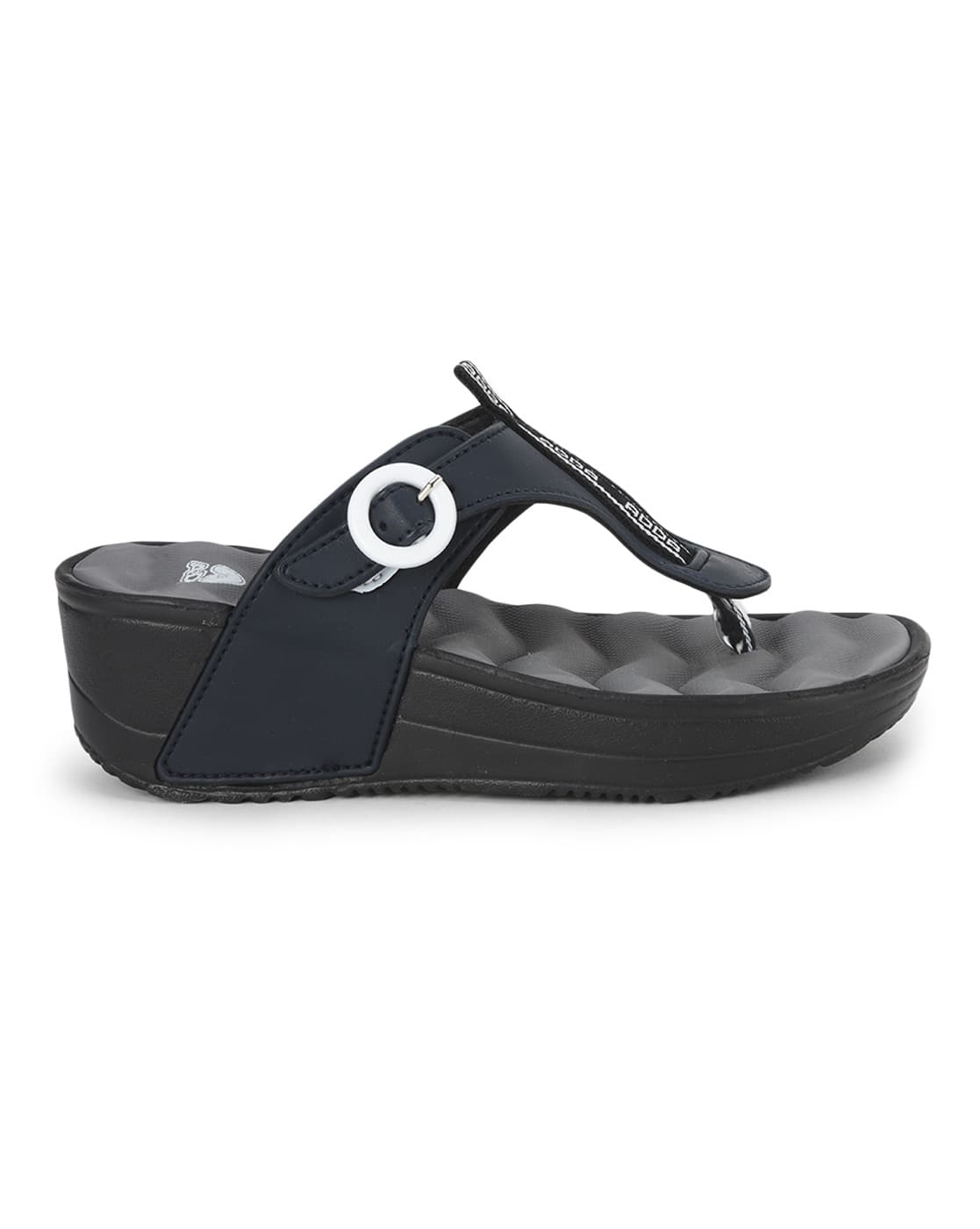 Buy Navy Blue Heeled Sandals for Women by ADDA Online