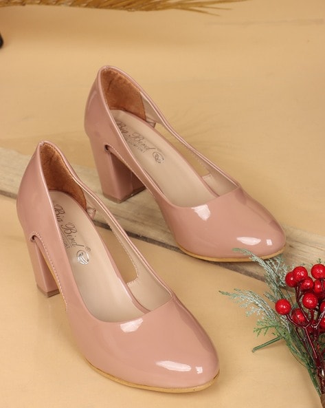 Pink Patent Heels - Feather High Heel Sandals - Stiletto Heels - Lulus