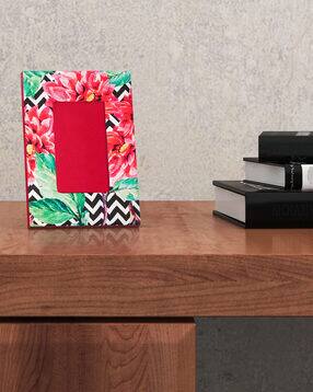sej by nisha gupta Floral Print Rectangle Photo Frame-picture-24