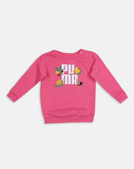 Buy Sunset Pink Black Sets for Infants by PUMA Online