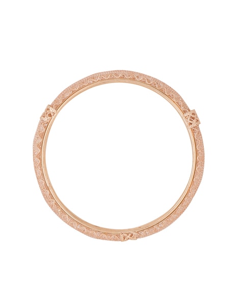 PANDORA 14k Rose Gold Plated Cz Bracelet in Metallic | Lyst