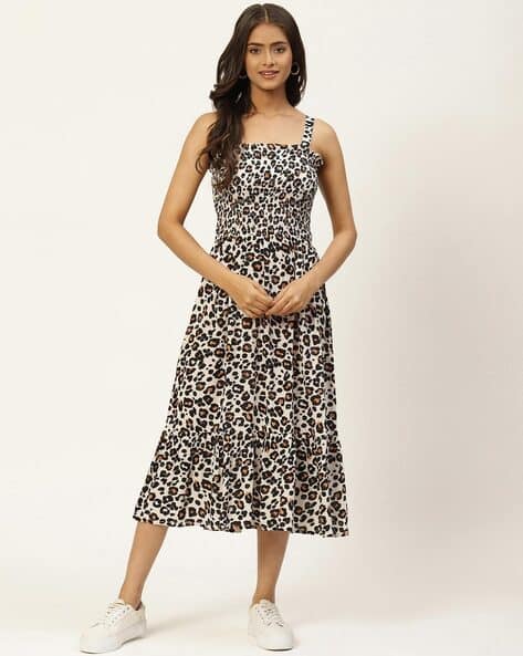 Buy White Dresses for Women by Wisstler Online - Main Image