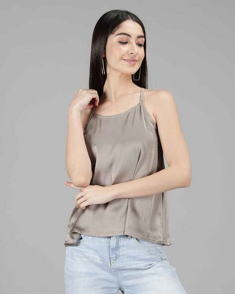 Buy Grey Tops for Women by BELAVINE Online