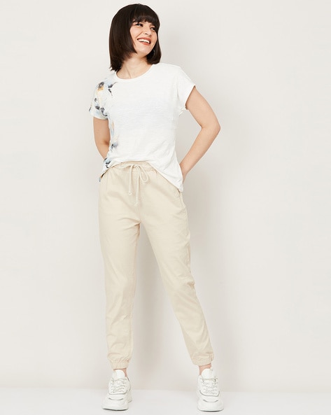 Buy Beige Trousers & Pants for Men by BOSSINI Online | Ajio.com