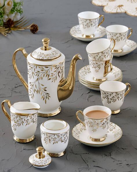 Bone china tea outlet cup set