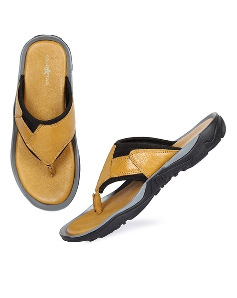 Black Comfort Sandal leather shoes for men  Rapawalk