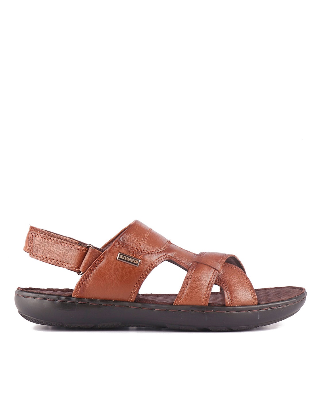 Buy Men Tan Casual Sandals Online | SKU: 52-4021-23-40-Metro Shoes