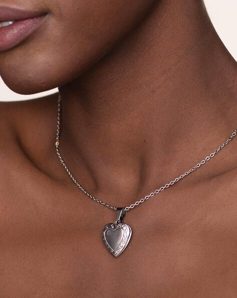 Buy Silver Necklaces & Pendants for Women by Palmonas Online | Ajio.com