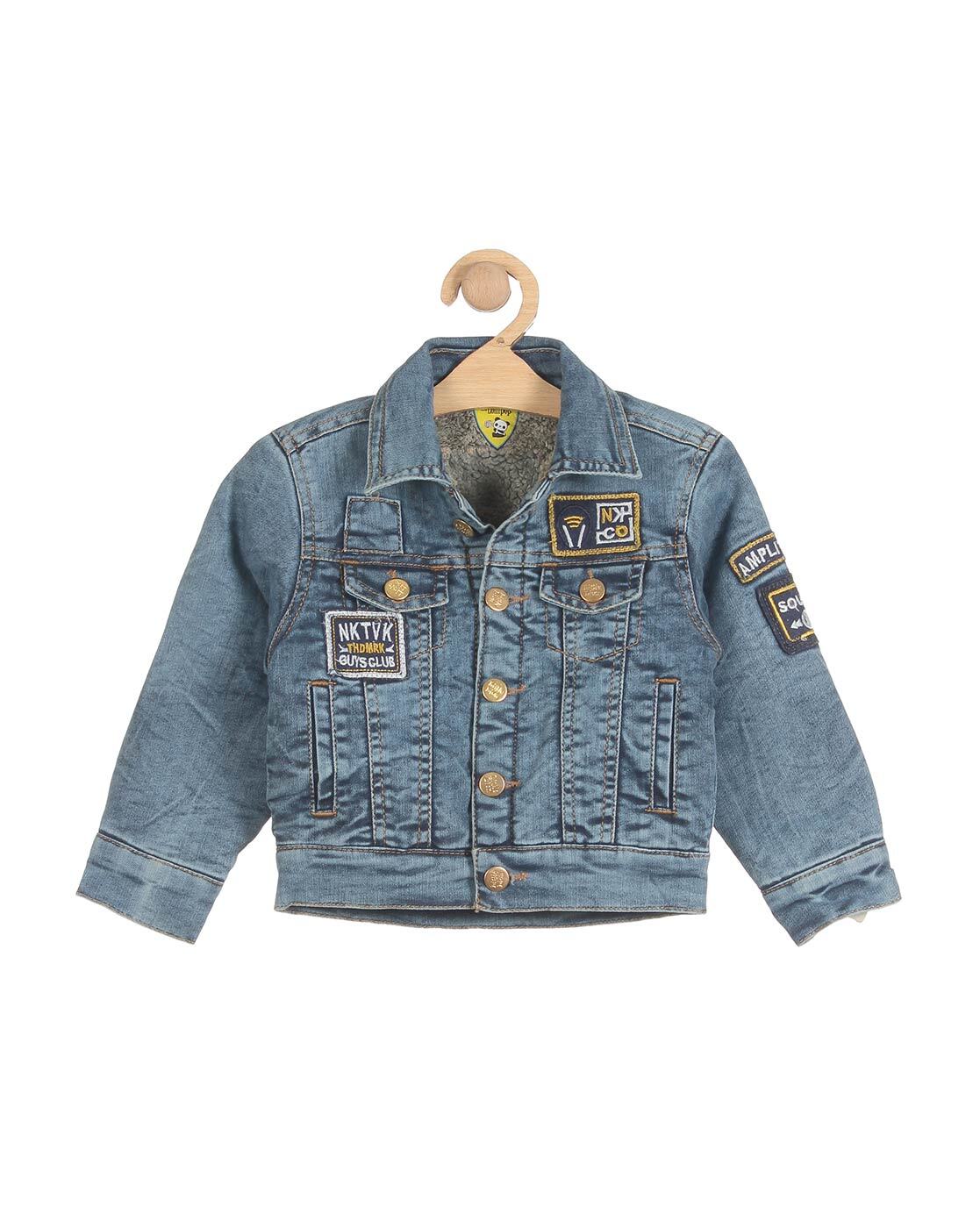 Oshkosh B'gosh Toddler Boys' Denim Jacket - Light Blue 18m : Target