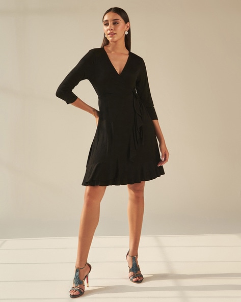 Buy Black Dresses for Women by Femella Online