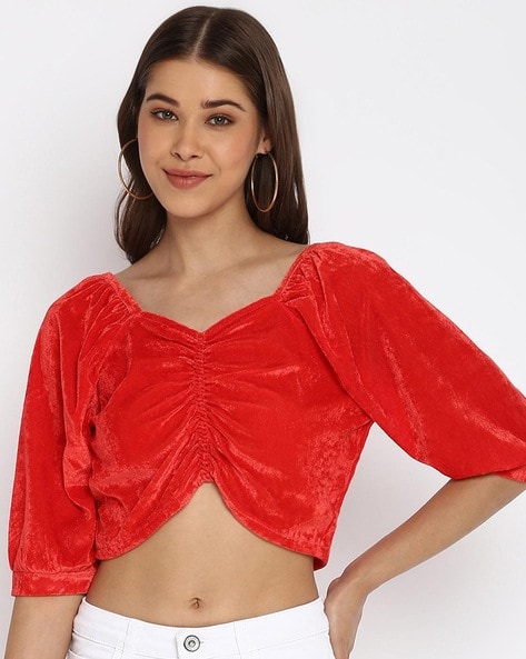 Buy Red Tops for Women by Mayra Online