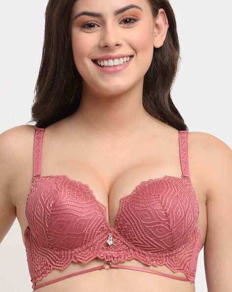 Buy Makclan Lace Lightly-Padded Bra  Find the Best Price Online in India