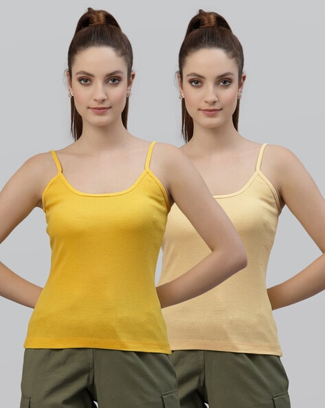 Yellow camisole clearance online