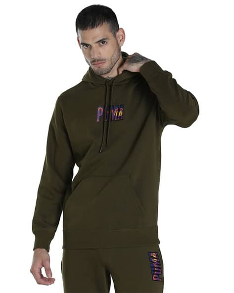Puma Full-Sleeve Hooded Sweatshirt