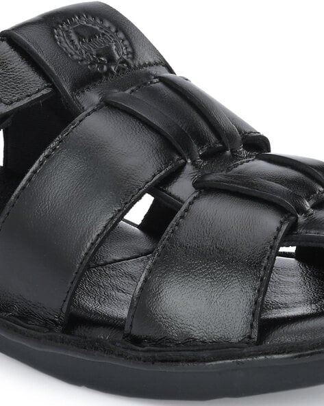 Slip-On Sandals with Velcro Fastening